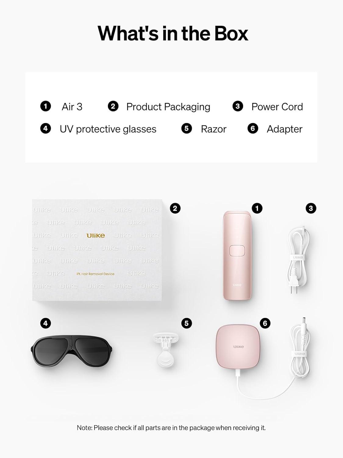image:imageUlike Laser Hair Removal for Women and Men Air 3 IceCooling IPL Device Hair Removal for Nearly Painless amp LongLasting Results 3 Modes amp Auto Flashing for Fast Full Body Hair Removal from HomePink
