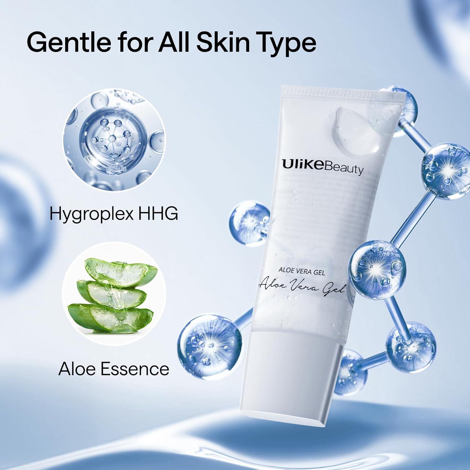 image:imageUlikebeauty Vera Gel for Hair Removal Device and Facial Beauty Device for Women and Men in Face or Body 35oz